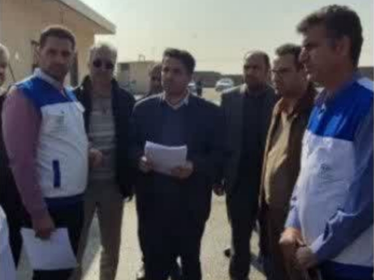 بازدید دادستان و معاون فرماندار شهرستان برخوار از کشتارگاه دام و میدان دام حبیب آباد